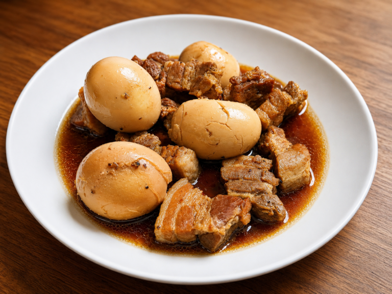 Easy Vietnamese Braised Pork and Eggs with Caramel Sauce